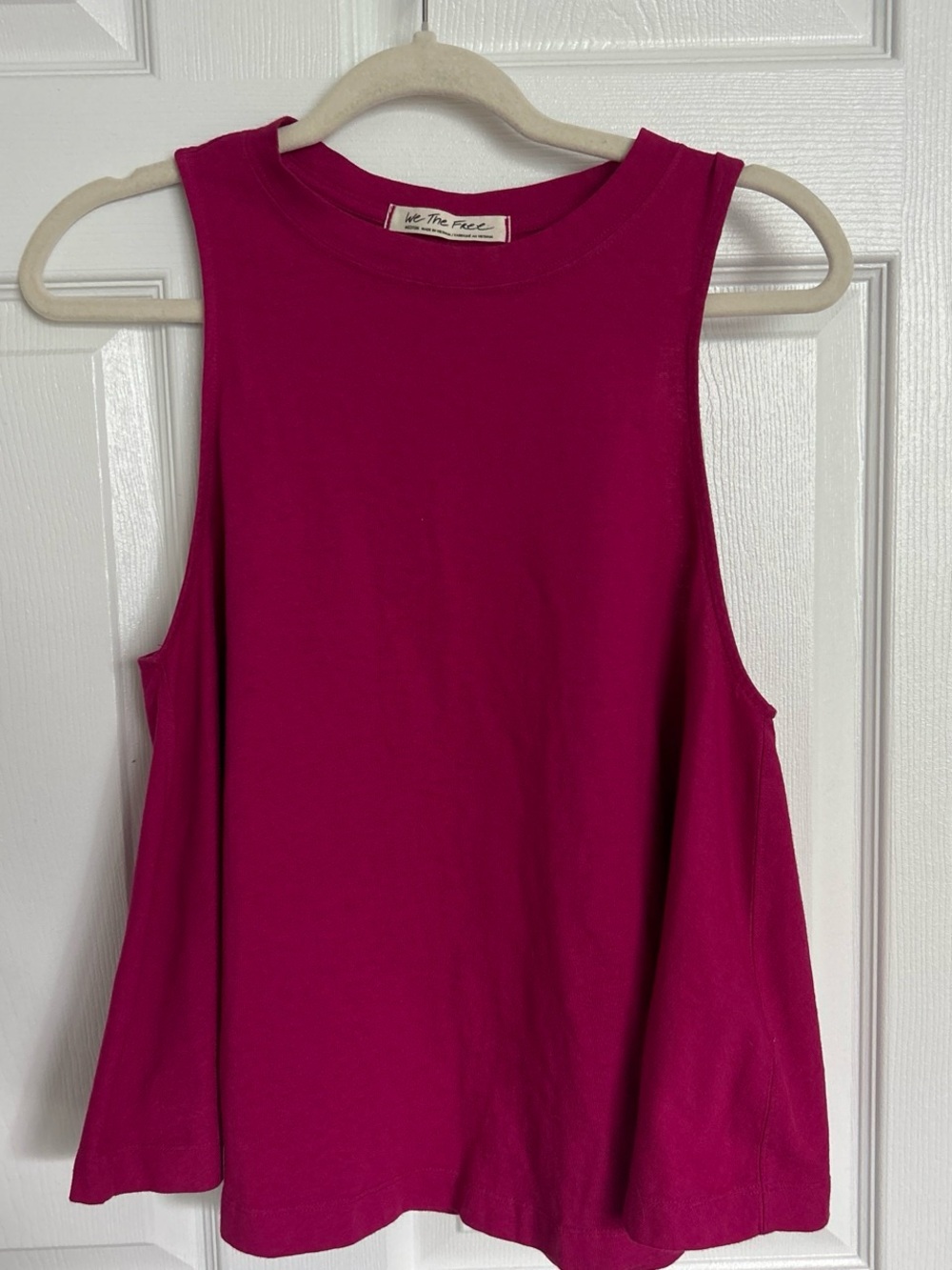 We The Free Fuchsia Crewneck Tank